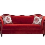 red velvet sofa OOVXARK