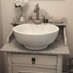 small bathroom sinks vintage shabby sink perfect for a half bath love the little shelf behind CVDQOVK