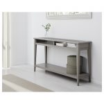 sofa table liatorp console table - white/glass - ikea KGIDRHR