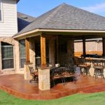 stamped concrete covered patio perfection VCGVSOP