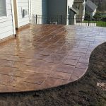 stamped concrete garrett construction proudly installs custom colored and stamped decorative  concrete patios, sidewalks RDCLCCJ