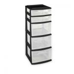 storage drawers 5-drawer polypropylene medium cart NWUUFUX