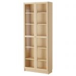 tall bookshelves billy / oxberg bookcase, birch veneer width: 31 1/2  TGLELKV