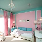 tifany blue and pink bedroom NAXUYTS