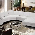 tosh furniture modern white sectional sofa. note: ... BJJVPQE