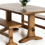 trestle table, pine earth finish | weiru0027s furniture ISPWPLY