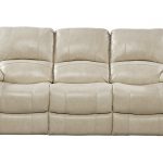 vercelli stone leather reclining sofa - reclining sofas (beige) XBSQAHV
