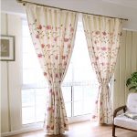 vintage curtains vintage retro curtains with embroidery flowers for bedrooms SDIJFTU