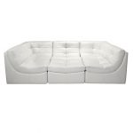 white sectional sofa cloud modular sectional - white IAGLRLZ