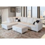white sectional sofa white sectional sofas youu0027ll love | wayfair PRTJNNR