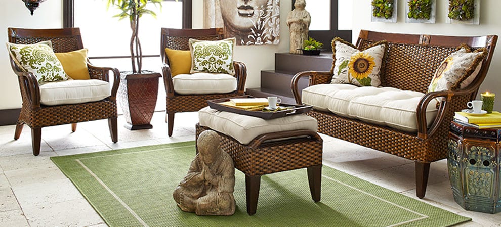 Wicker Furniture for a Friendly and Cool Natural Environment