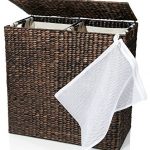 wicker laundry basket designer wicker laundry hamper with divided interior and laundry basket  bags - DZTGZAC