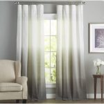 window drapes arashi solid semi-sheer rod pocket single curtain panel NTDLFCW