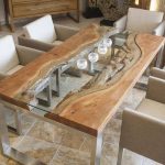 wood dining table wood slab dining table designs in rustic and modern interiors | wood slab THRZBND