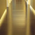 best flooring options hallway with engineered hardwood flooring in black LUXRHQF