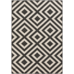 black and white rugs alfresco beige u0026 black rug design by surya ... IJPZOON