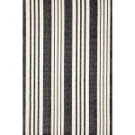 black and white rugs birmingham black woven cotton rug | dash u0026 albert IDLSJSZ