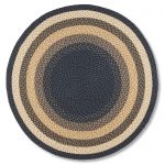 braided rugs country gold round braided jute rug REELZJI