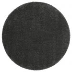 circular rugs photo 3 of 5 ådum rug, high pile, dark gray diameter: 4 u0027 RIKZTLN