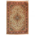 classic rugs :: kashmir silk exclusive 275 x 187cm oriental silk rug - ZHEVHUW