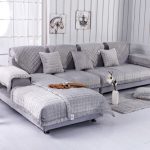 couch cover fleeced fabric sofa cover european style soft modern slip resistant sofa  slipcover KJRMQRY