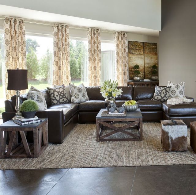 grey rug with brown couch 10 creative methods to decorate along with brown | neutral curtains, dark WPXNGOT