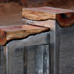 handmade furniture stunning-furniture-fuses-metal-and-wood-together-1 XDQXPHO