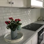 Kitchen Tile Ideas neutral kitchen tile ideas inspired on terrific art with splashback tiles GVWYBJS