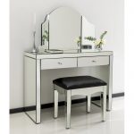 Mirrored Dressing Table romano crystal mirrored dressing table set ZXEADDA