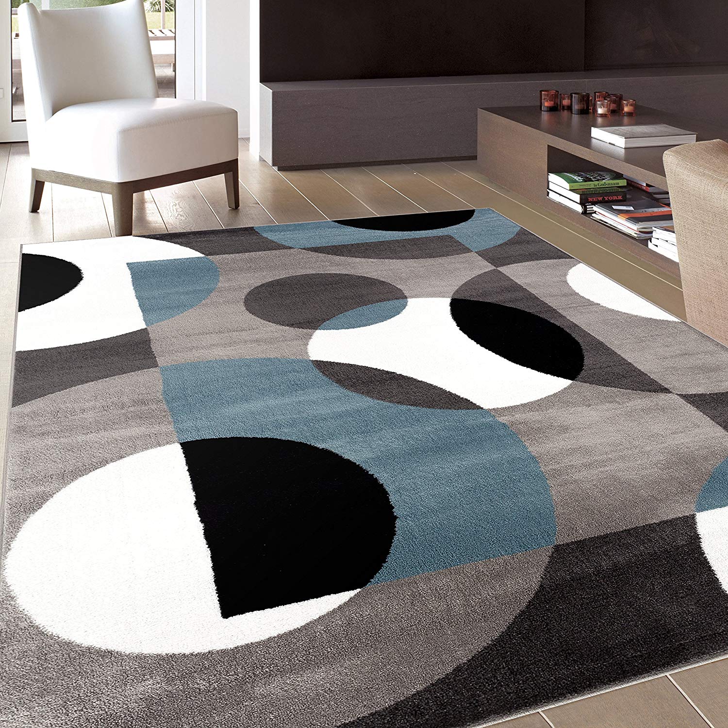 Decorate your space with modern area rugs