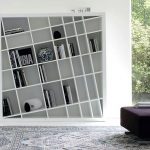 Modern Bookshelf elegant modern bookcase unique design KIOOCEY