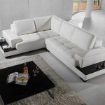 Modern Sectional Sofas amazon.com: vig furniture t71 modern leather sectional: kitchen u0026 dining EXYHEIN