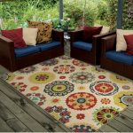 Outdoor rug maen neutral cream indoor/outdoor area rug VSQTNEI