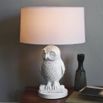 Owl Lamp owl table lamp - white/white UBBSTEA