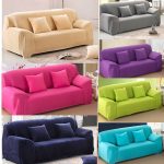 pure color removable elastic sofa slipcover lounge couch cover for 1 2 3 GYAPPVE