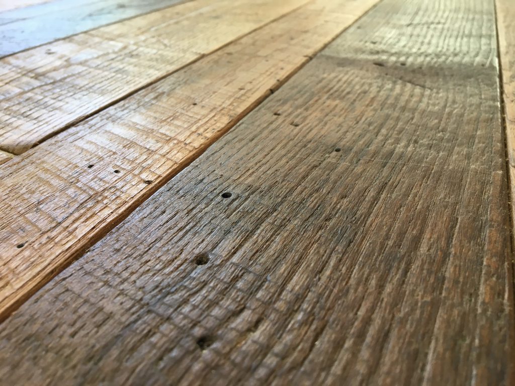 reclaimed wood floors thickness ... NRXVLNR