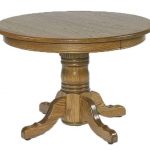 Round Pedestal Dining Table amish 36 TDATFZO