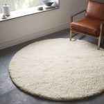 round rugs darby wool shag rug - round | west elm RNFLTYJ