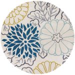 round rugs product reviews for kimono 8u0027 round rug | teal GHPTZDQ
