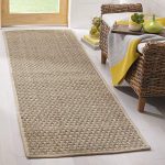 seagrass carpets safavieh natural fiber collection nf114a basketweave natural and beige  summer seagrass runner UTILMUI