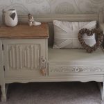 Shabby Chic Furniture shabby chic oak telephone table seat painted in annie sloan chalk paint in XWQLAWZ