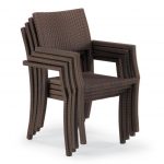 Stacking Chairs cafe square back stacking chairs, set of four BFYZERT