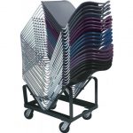 Stacking Chairs ... chairs stack at an angle for maximum stability. shown on dolly csc-85 BSZIIOF