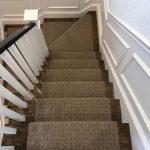 stair carpet prestige mills, cliffside, indigo EMSYVEZ