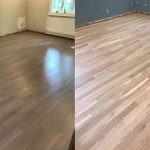 white oak flooring the master bedroom had the biggest transformation. it originally looked  like there FHVHBDN