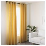 Yellow Curtains ikea mariam curtains, 1 pair BSXRAXF