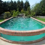 above ground pools that look like in ground above ground pools can come with waterfall features. image source ... RESQXWH
