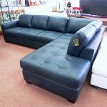 blue leather sectional sofa with chaise amazing blue sectional with chaise teal blue leather sofa thesofa in VEVXWJG