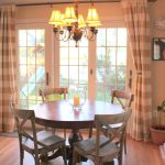 curtains for sliding glass doors in kitchen sliding glass door curtain ideas...love the country chairs and the HXVSPDY