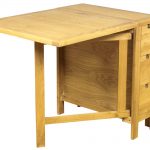 drop leaf table with folding chairs stored inside contemporary drop leaf dining table EGLAKEB